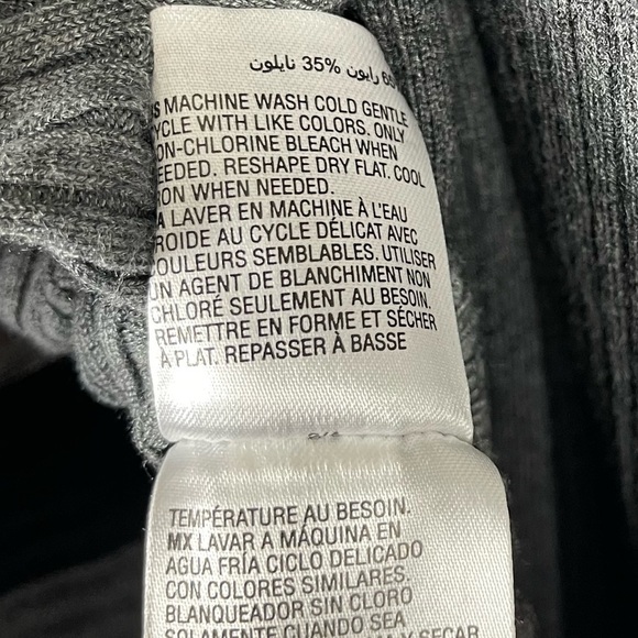 Alfani Large Knit Colorblock Sweater Tunic Long Sleeve Fall Winter Formal Soft - Picture 5 of 7